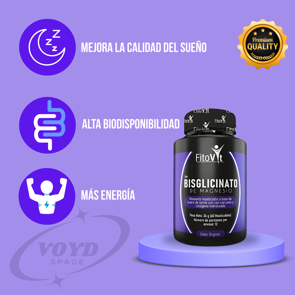 Bisglicinato de Magnesio X60 Und Fitovit