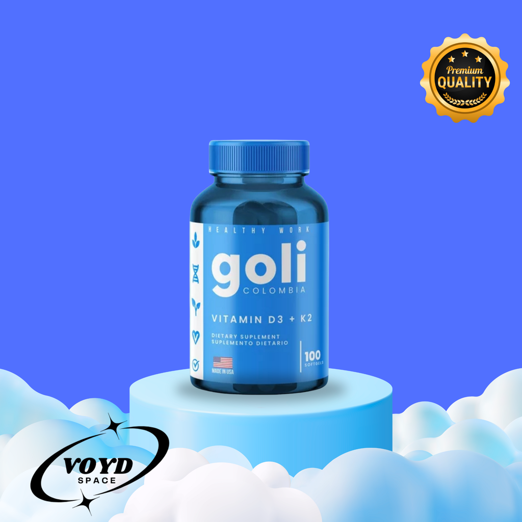 Vitamina D3 + K2 Goli x100 softgels