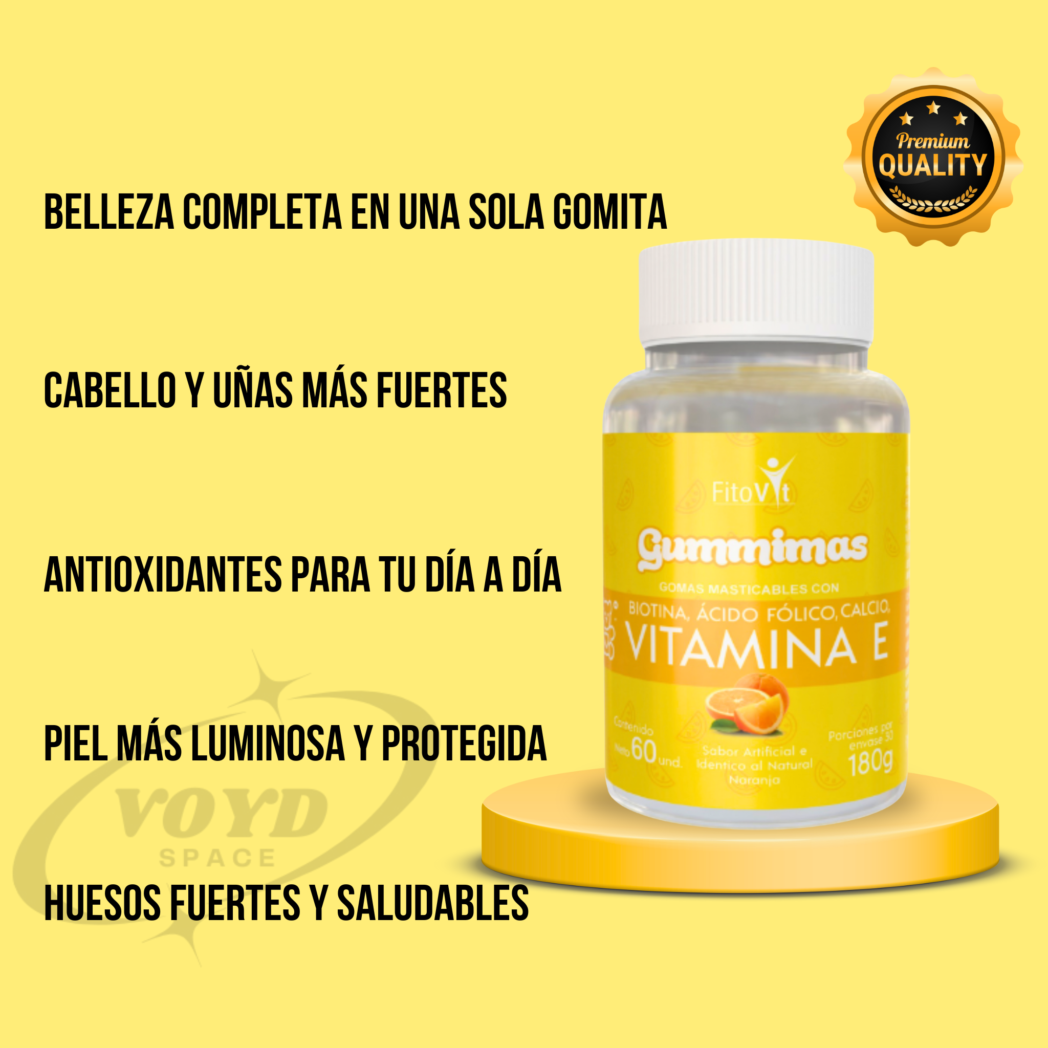 Vitamina E Gomas X60und Fitovit