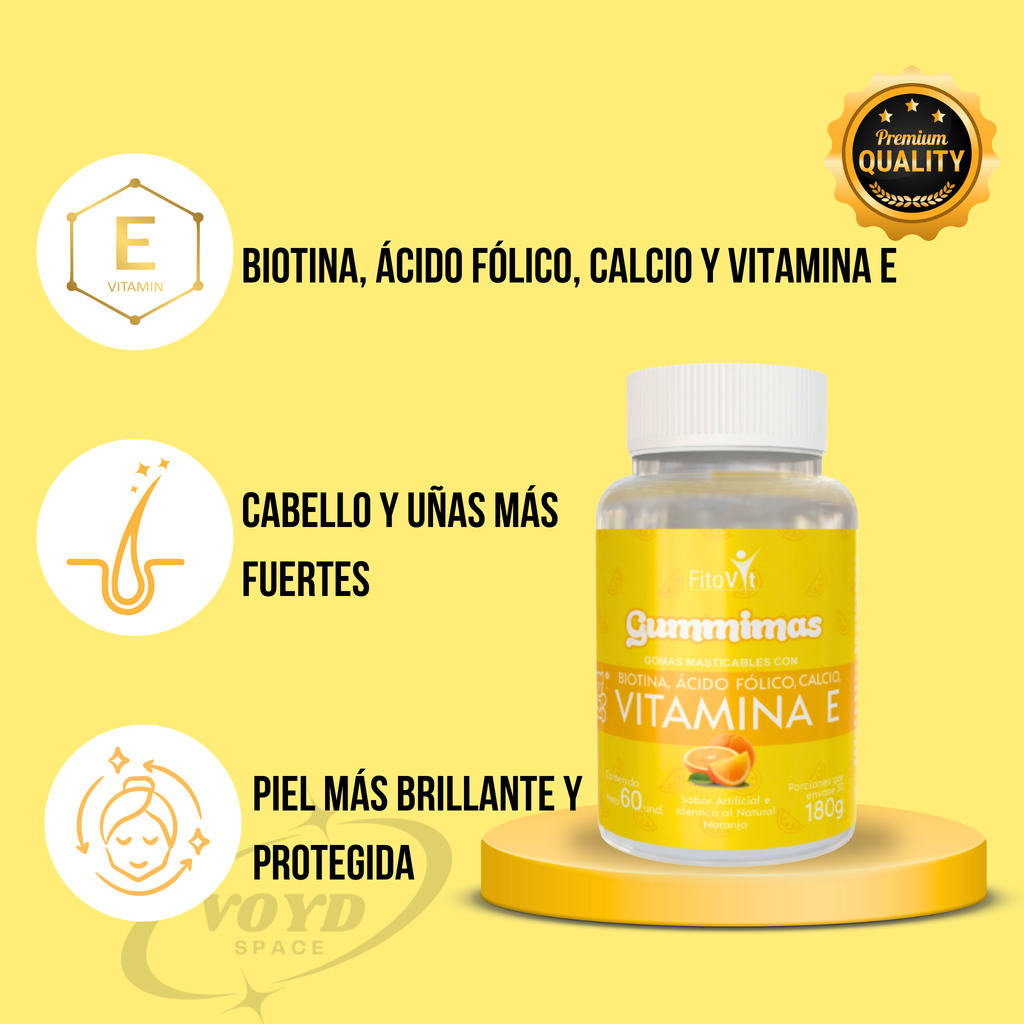 Vitamina E Gomas X60und Fitovit