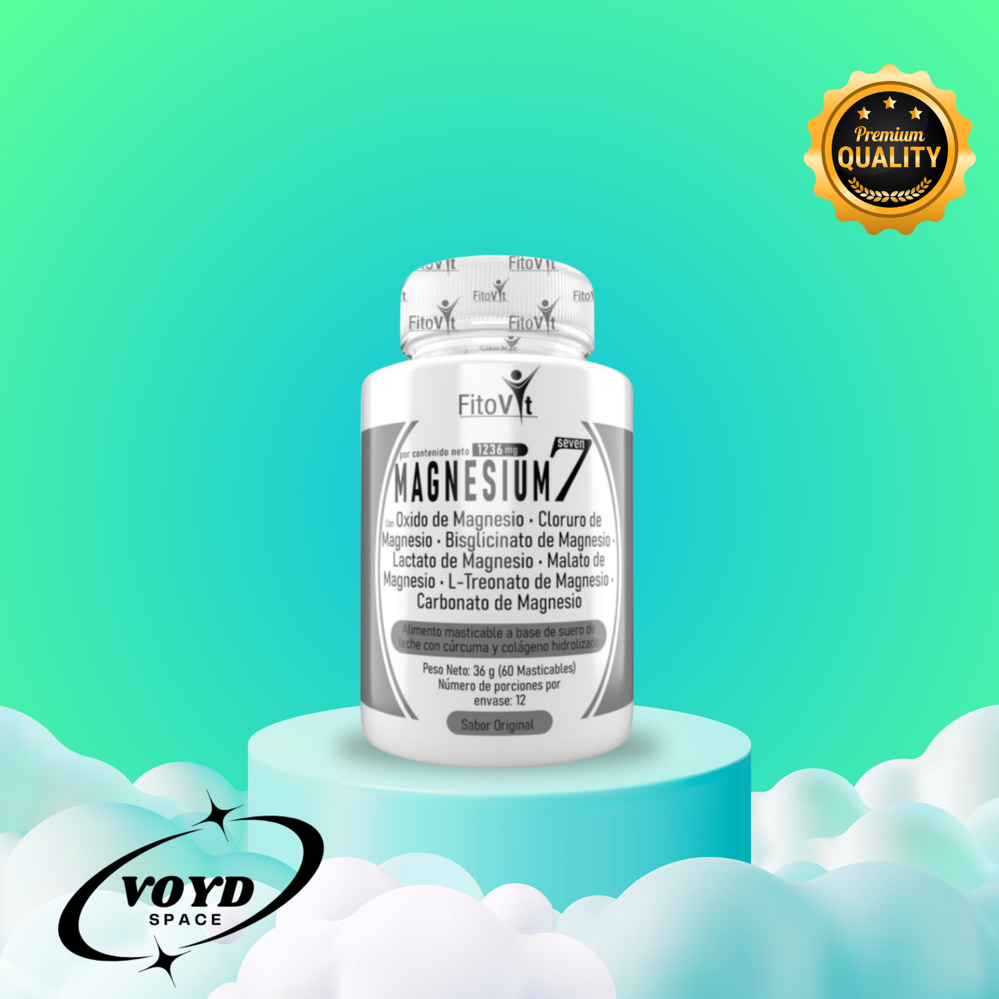Magnesio 7 en 1 x60 Gomas