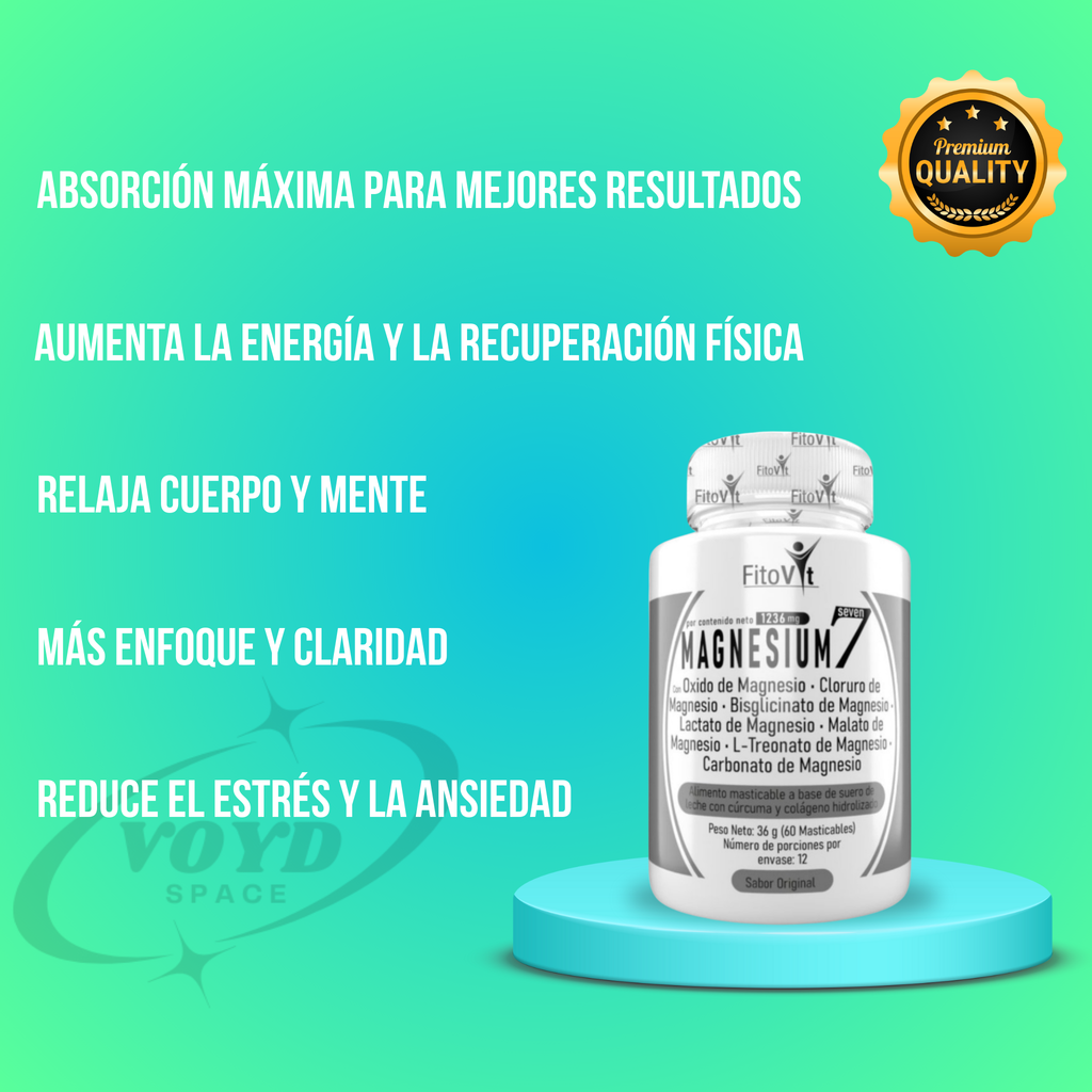 Magnesio 7 en 1 x60 Gomas