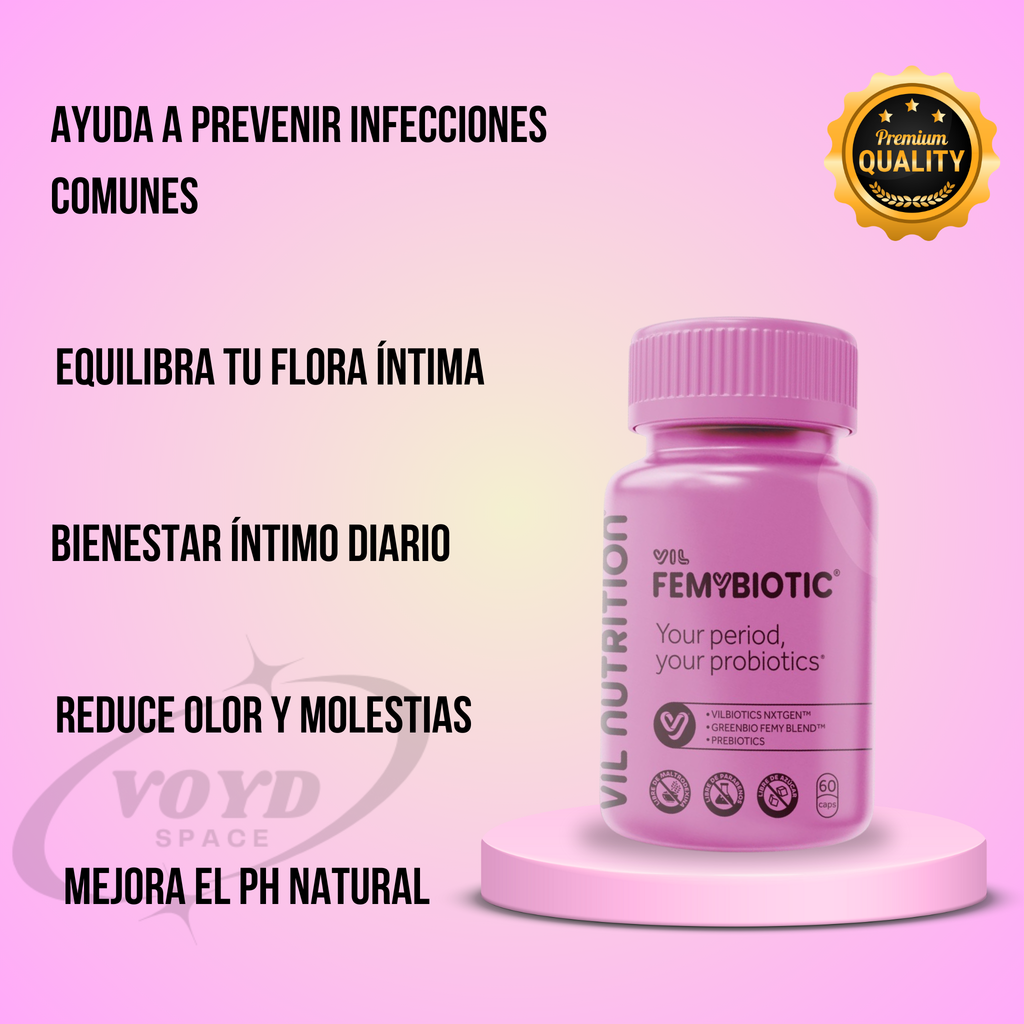 Vil Femybiotic Desorden Hormonal x 60 cápsulas