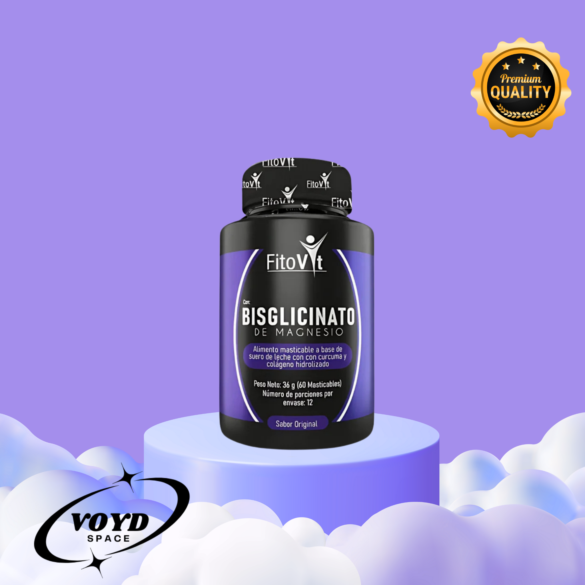 Bisglicinato de Magnesio X60 Und Fitovit