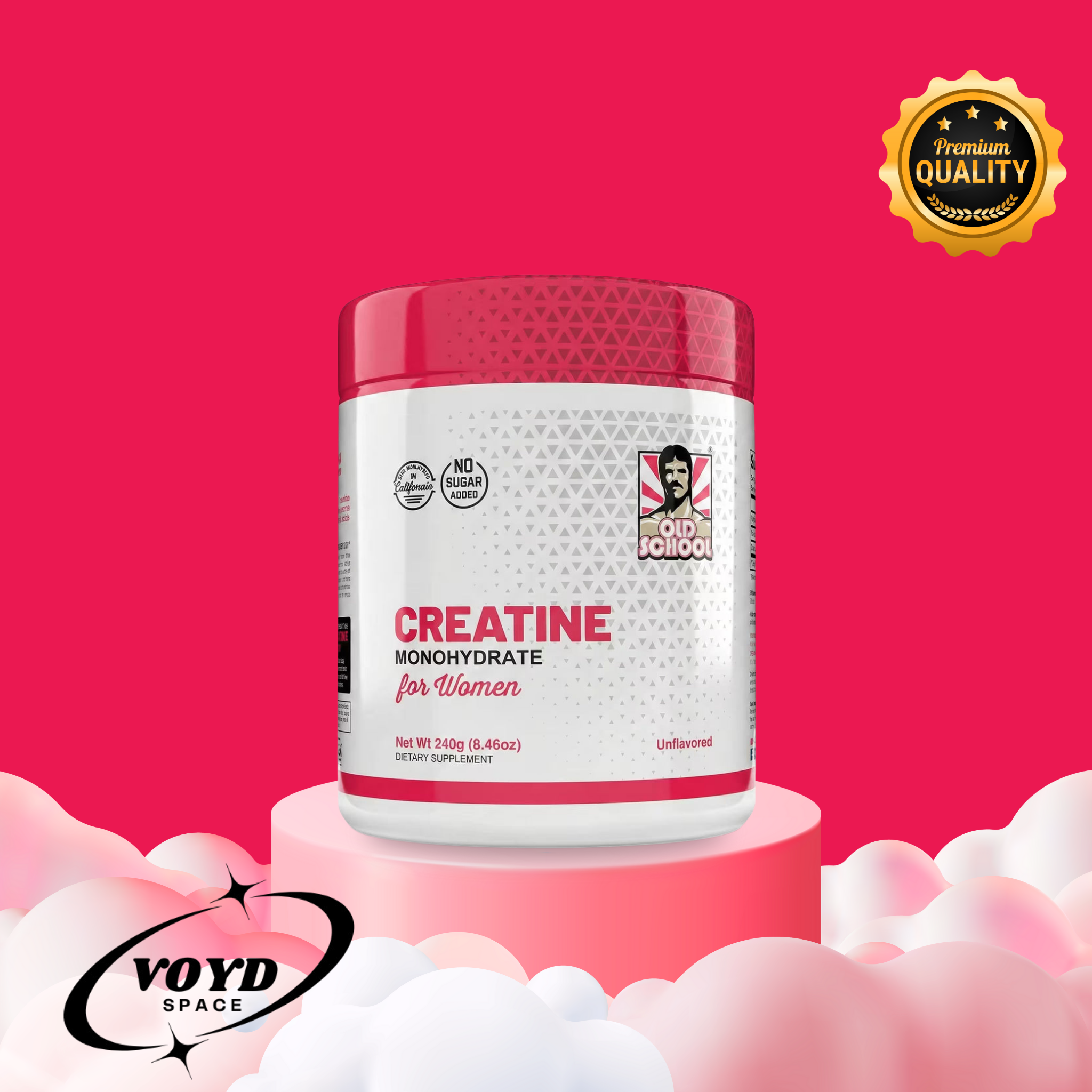 Creatina Monohydrate Para Mujeres  x240g