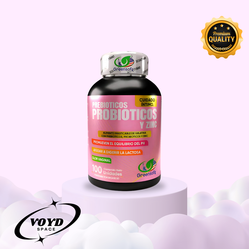 Prebióticos Probióticos & Zinc