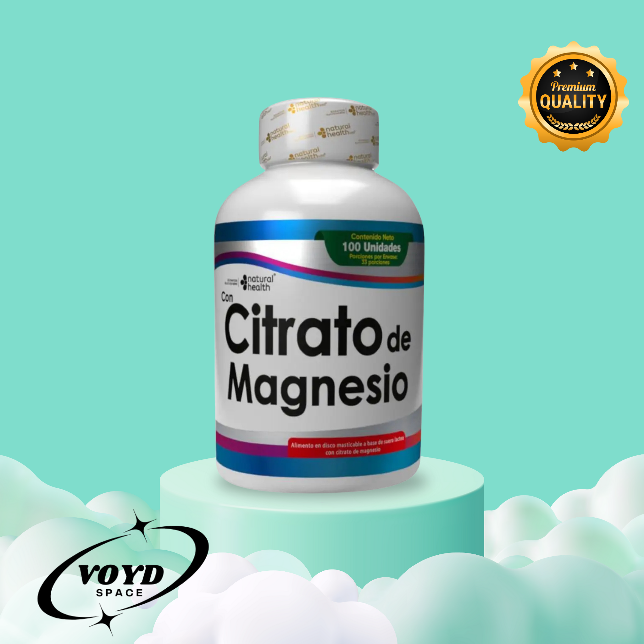 Citrato de Magnesio x100u