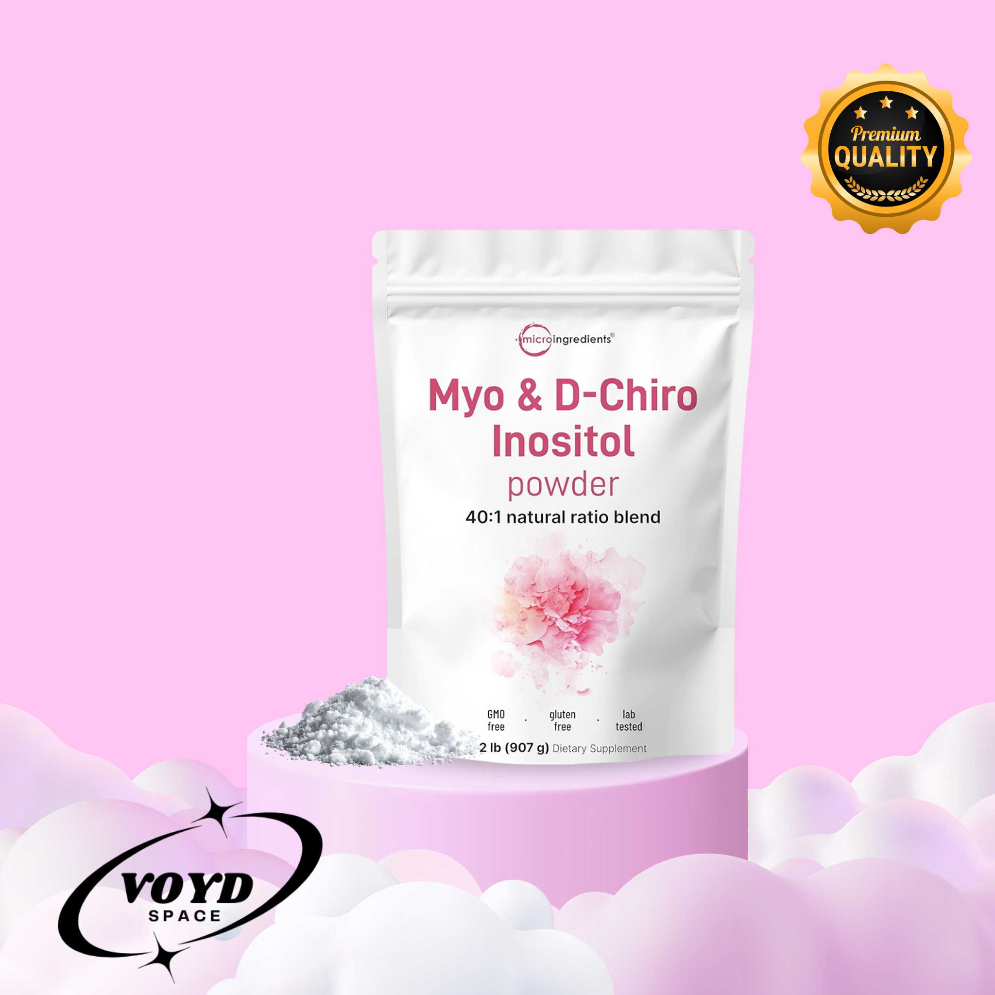 Inositol Myo & D-chiro x2 Libras